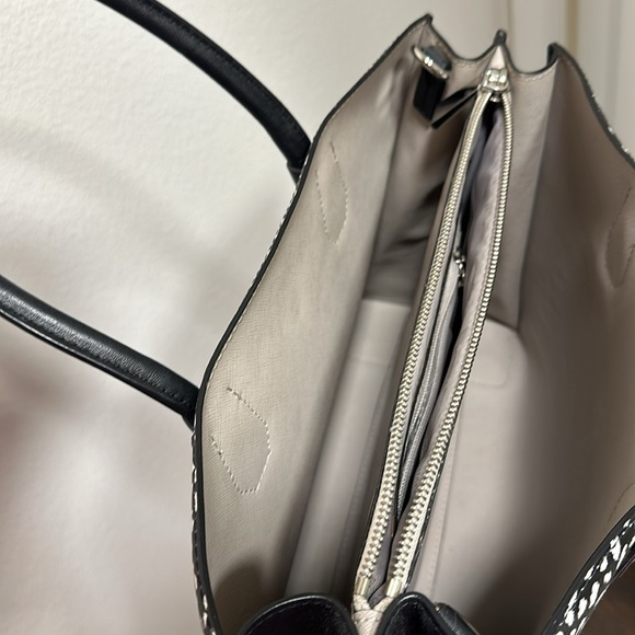 Mercer Leopard Leather Tote Bag - Picture 5 of 8